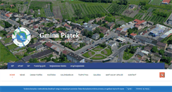 Desktop Screenshot of gminapiatek.pl